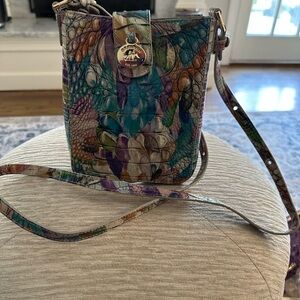 Brahmin Colorful Textured Crossbody Bag
